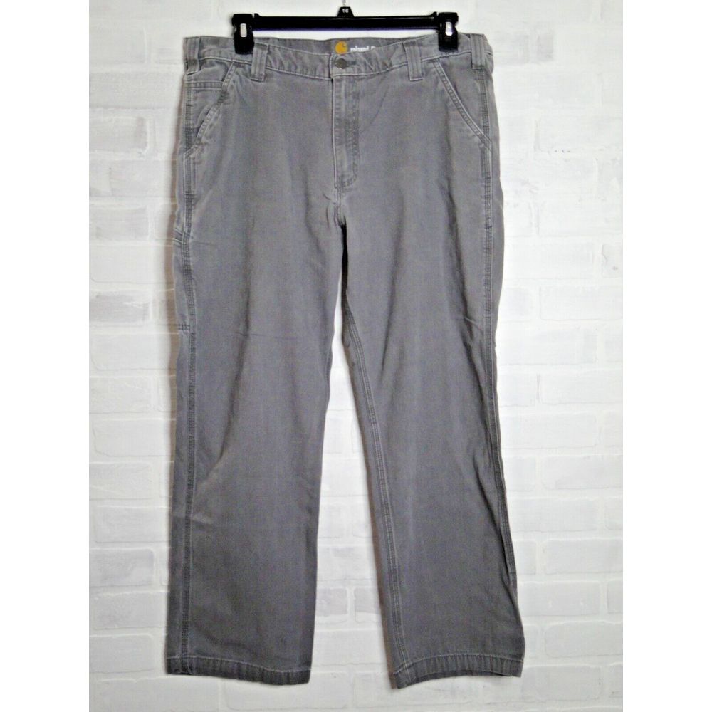 Carhartt Relaxed fit Cargo work pants gray 38x30 102291-039